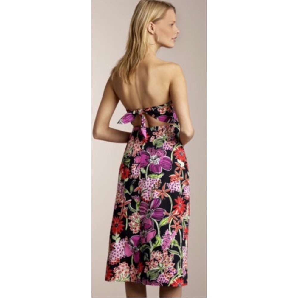 Lilly Pulitzer Sabrina Dress Black Flower Market - Picture 4 of 15